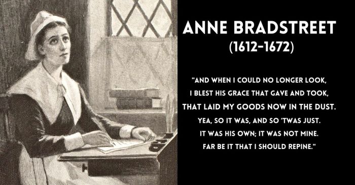 The prologue anne bradstreet summary