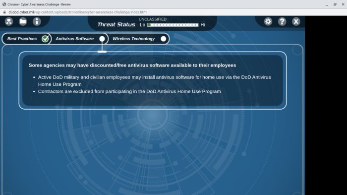 Dod cyber awareness 2023 knowledge check