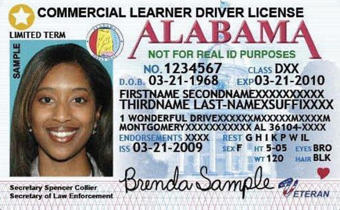 Alabama driver manual test answers