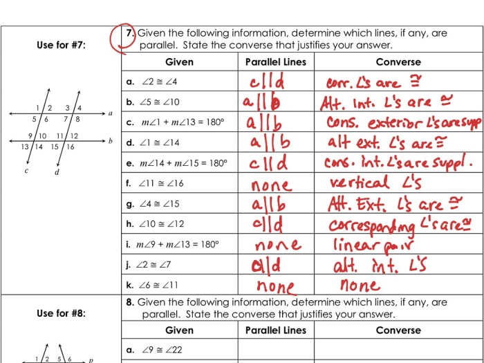 Unit 3 homework 3 proving lines parallel answer key