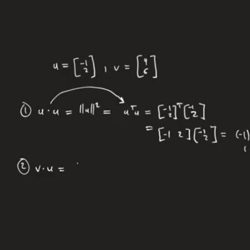 Compute the quantities in exercises 1 8 using the vectors