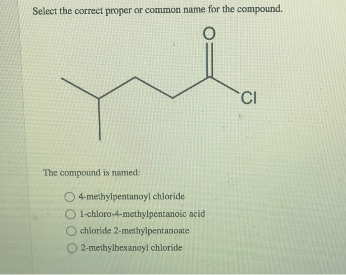 Proper compound solved